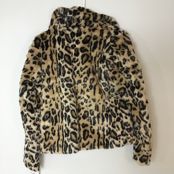 Jessica Simpson | Faux Fur Cheetah Jacket. M - Picture 6 of 7